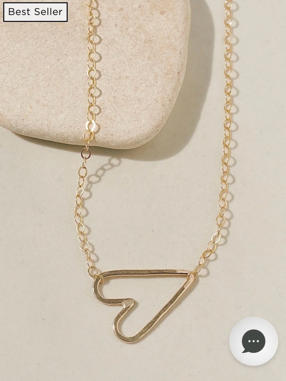 James Michelle Itty Bitty Heart Necklace | Brand New